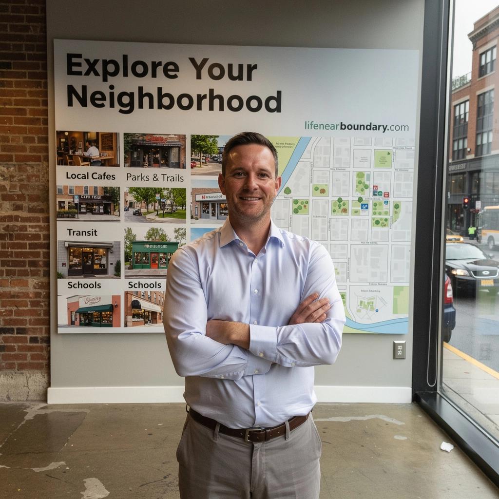 Zewnętrzny widok na budynek mieszkalny z dostępem do komunikacji miejskiej.